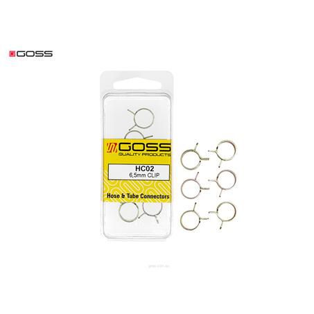 Goss Hose Clamps - 6 Pack HC02