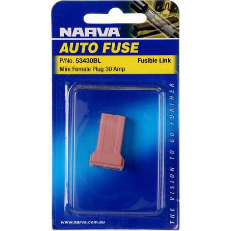 Narva FUSIBLE LINK MINI FEMALE TYPE 1 30A PINK 1 PCE