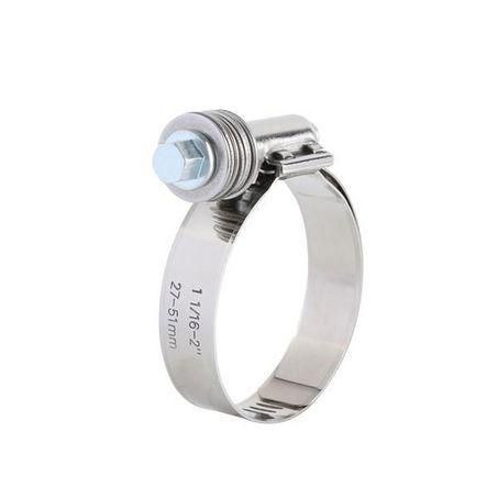 Tridon Constant Tension Clamp 27-51mm Stainless Steel Perforated Band TCT024P