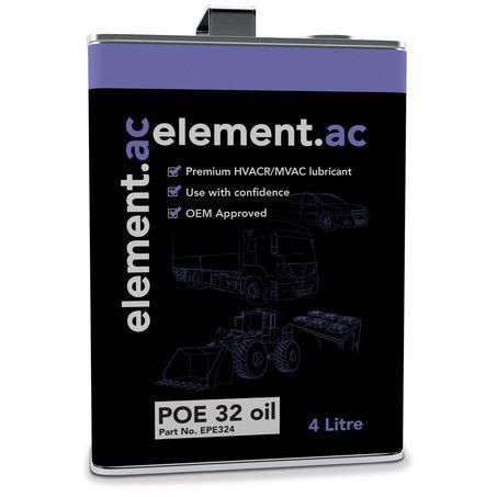 element.ac POE 32 oil (Polyolester), 4 litre EPE324