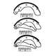 Remsa BRAKE SHOE REAR HOL ASTRA , VECTRA     200 X