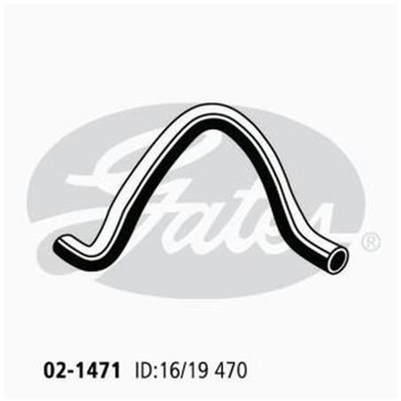 Gates Moulded Heater Hose 02-1471