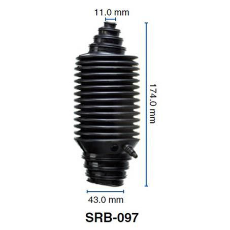 KELPRO Steering Rack Boot Kit