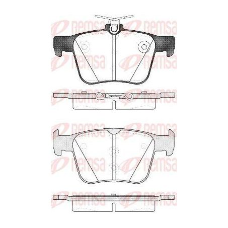 Remsa HPT Brake Pad Set (DB2415) - 1516 10