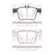 Remsa HPT Brake Pad Set (DB2415) - 1516 10