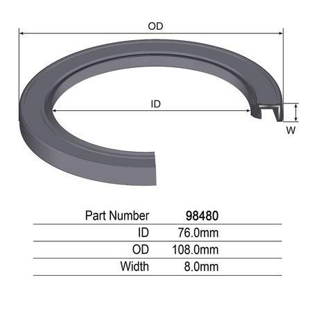 Kelpro Oil Seal 98480