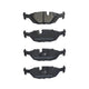 RDA BRAKES RDA GP Max General Purpose Low Metallic Brake Pad Set RDB296