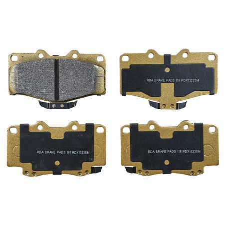 RDA EXTREME HEAVY DUTY BRAKE PAD SET FOTON TUNLAND TOYOTA RDX1323SM