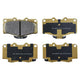 RDA EXTREME HEAVY DUTY BRAKE PAD SET FOTON TUNLAND TOYOTA RDX1323SM