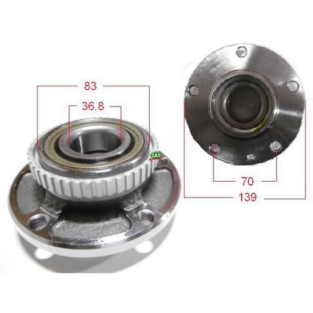 SAS AUTO PARTS SAS Wheel Hub HA6030