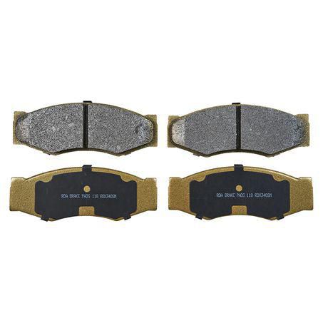 RDA Brakes Extreme Heavy Duty Brake Pad Set RDX340SM