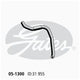 Gates Radiator Hose Lower 05-1300