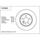 TRW Disc Brake Rotor 290mm x 9.8 min