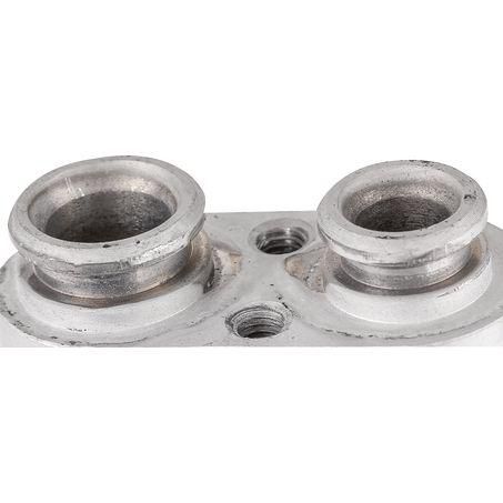 OEX Evaporator Core Parallel Flow Inlet Fitting Pad Outlet Fitting Pad
