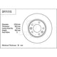 TRW Disc Brake Rotor 273.8mm 24 Min