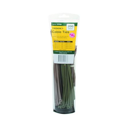 SAS AUTO PARTS CABLE TIE MIX PACK TRI-CTP30