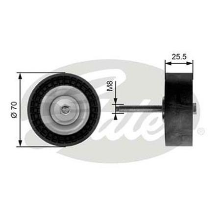 Gates Idler Pulley 36204