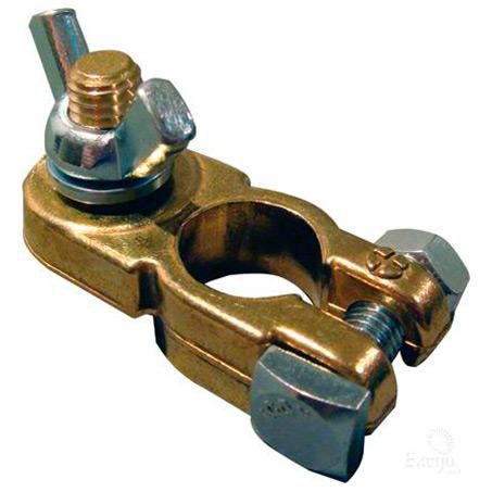 Icon Icon Battery Terminal Marine Stud With Wing Nut Type Positive 1Pce BT18B-10POSBL