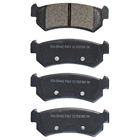 RDA GP MAX LOW METALLIC BRAKE PAD SET CHEVROLET DAEWOO HOLDEN RDB1998