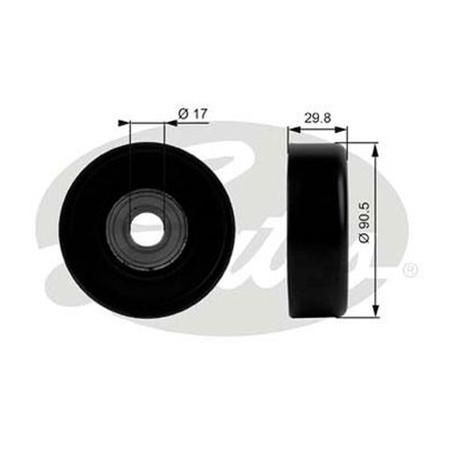 Gates Idler Pulley 38001