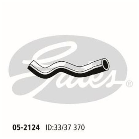 Gates Radiator Hose Upper 05-2124