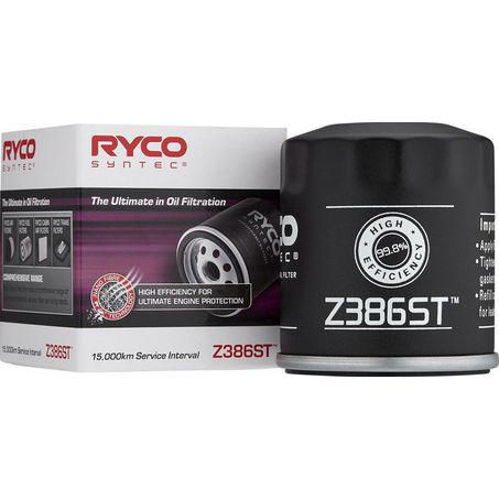 Ryco Syntec Spin-on Oil Filter Z386ST