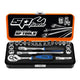 SP Tools Socket Set 23pc 1/4 Dr 6pt Metric/SAE