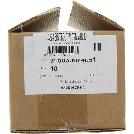 Ideal T-Bolt Hose Clamp 74-79mm 3374