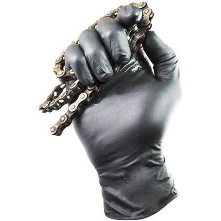 THE GLOVE COMPANY TGC Black Nitrile Gloves Small 100 Pack 160001