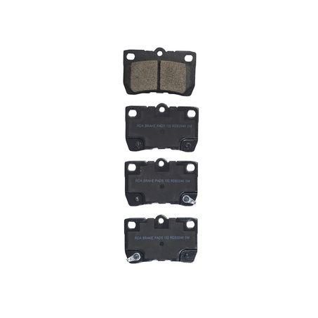 RDA GP MAX LOW METALLIC BRAKE PAD SET LEXUS TOYOTA RDB2048