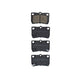RDA GP MAX LOW METALLIC BRAKE PAD SET LEXUS TOYOTA RDB2048