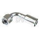 OEX Steel Fitting # 10 FOR - Reduced Beadlock Step Up #12 90° RSX1327