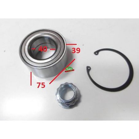 SAS AUTO PARTS SAS Wheel Bearing Kit WB224K