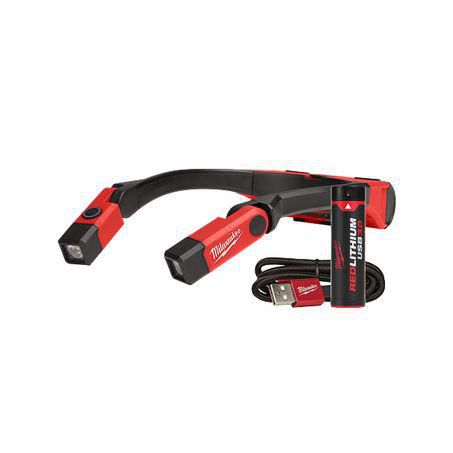 Milwaukee REDLITHIUM USB Rechargeable Neck Light Kit L4NL400301