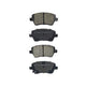 RDA BRAKES RDA GP Max General Purpose Low Metallic Brake Pad Set RDB2356