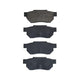 RDA BRAKES RDA GP Max General Purpose Low Metallic Brake Pad Set RDB430