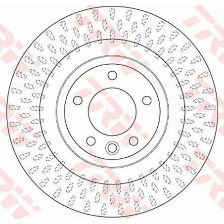 TRW Disc Brake Rotor 350mm x 22 Min