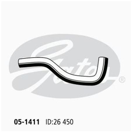 Gates Radiator Hose Upper 05-1411