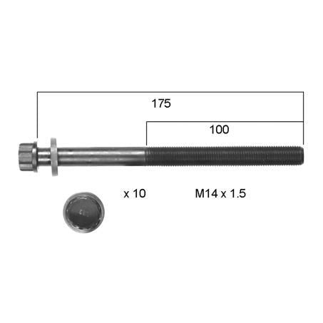 Permaseal Cylinder Head Bolt Set HBS265