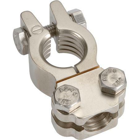 PROJECTA Battery Terminal Forged Brass End Entry Saddle Negative 1pk