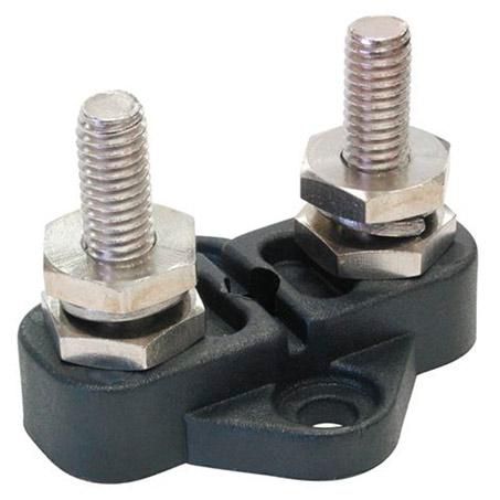 BEP MARINE BEP Insulated Stud Double 6mm Black Base IS-6MM-2