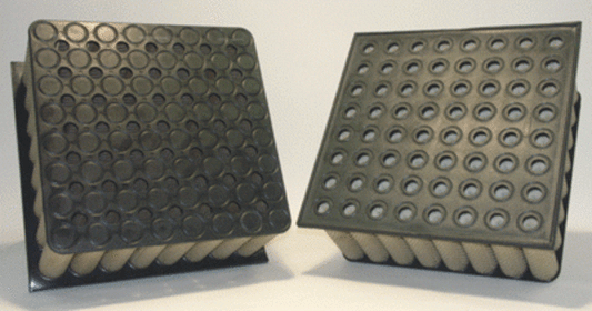 WIX AIR FILTER - FARR TUBE TYPE (8X8)