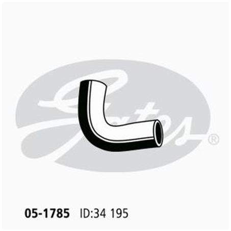 Gates Radiator Hose Upper 05-1785
