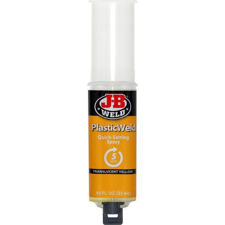 JB Weld PlasticWeld Epoxy Adhesive Syringe Mixer 25ml 50132