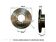 BRAKE DISC R AUDI/VW 356mm - D61446.10