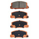 RDA BRAKES RDA GP Max General Purpose Low Metallic Brake Pad Set RDB395