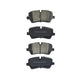 RDA BRAKES RDA GP Max General Purpose Low Metallic Brake Pad Set RDB2364