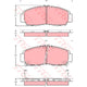 TRW Brake Pad Set (DB1393)