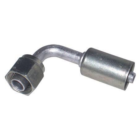 Atco Aluminium Fitting # 8 FOR - Beadlock Step Down #6 90° BLX1328