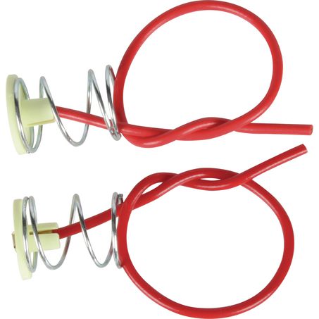 OEX Globe Holder BA15s Push Lock Pre Wired - 2 Pce